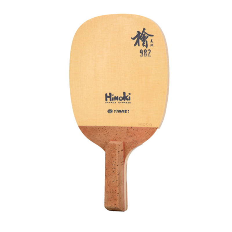 Table Tennis In Japanese - 銀河卓球ブレード 982 ヒノキ 日本製ペンホールド卓球ラケット ワンサイプレス