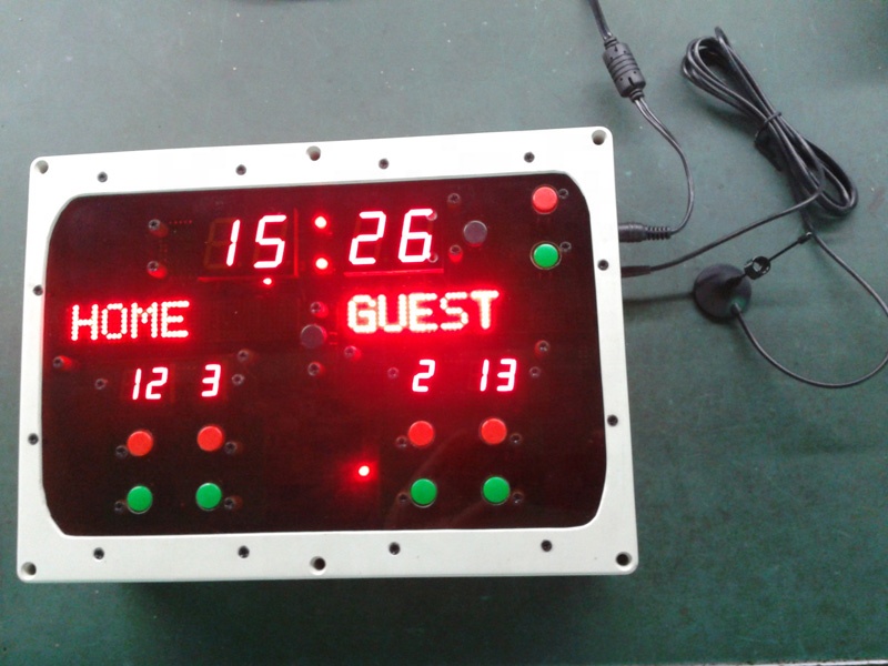 Table Tennis Scoreboard - リモートワイヤレス電子デジタルサッカーバレーボール卓球バスケットボールLEDスコアボード