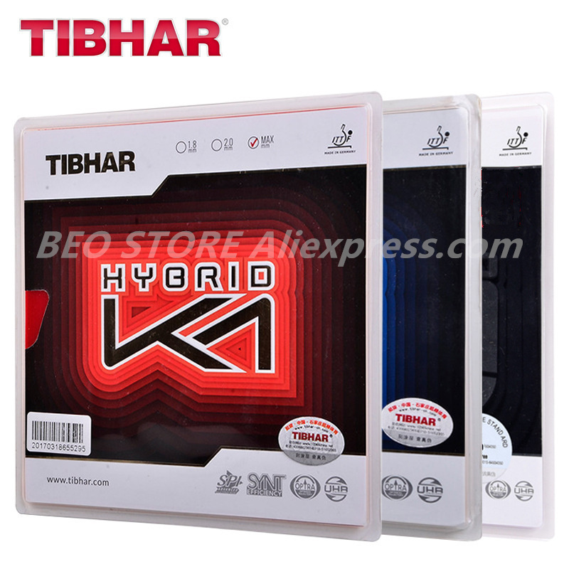 Table Tennis Hybrid Rubbers - Tibharハイブリッドk1/k1プラス卓球のゴム製ピンポンスポンジのスティッキーフォアハンド攻撃的なにきび