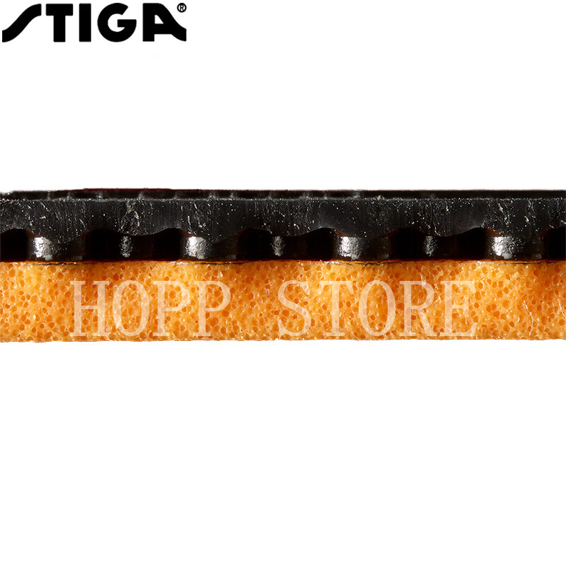 Table Tennis Hybrid Rubbers - STIGA DNA ハイブリッド卓球ラバープロフェッショナルハーフスティッキースピンピップスインオリジナル STIGA DNA ピンポンスポンジ