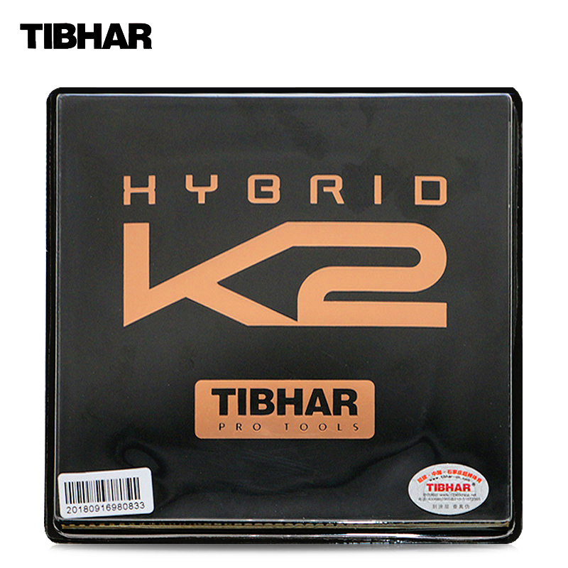 Table Tennis Hybrid Rubbers - TIBHAR HYBRID K2 卓球ラバー スティッキースピードスピン ドイツ製