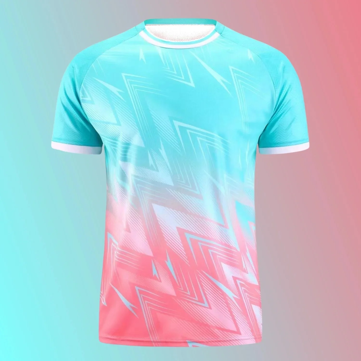 Table Tennis Training China - 夏の新作卓球・バドミントントレーニングキャンプスポーツ3Dプリント半袖Tシャツ速乾性ファッショナブルなルーズフィット