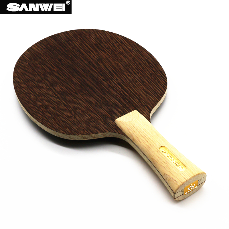 Table Tennis Japan - Sanweiダイナモ卓球ブレード5プライウッドデザイン日本サイプレスハンドルライトクイックアタックピンポンラケットバットパドル