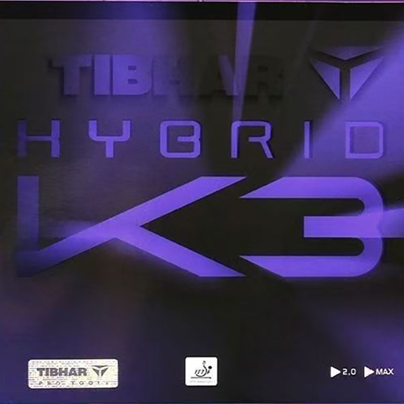 Table Tennis Hybrid Rubbers - TIBHAR HYBRID K3 K3RPO オリジナル卓球ラバー スティッキー