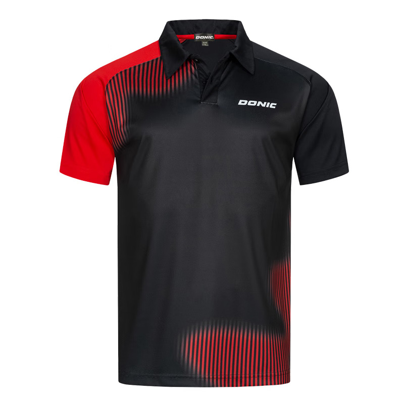Table Tennis Training China - 卓球スポーツメンズポロシャツファッション快適なトレーニング服カジュアルラペル半袖トップ夏ルーズフィットネスTシャツ