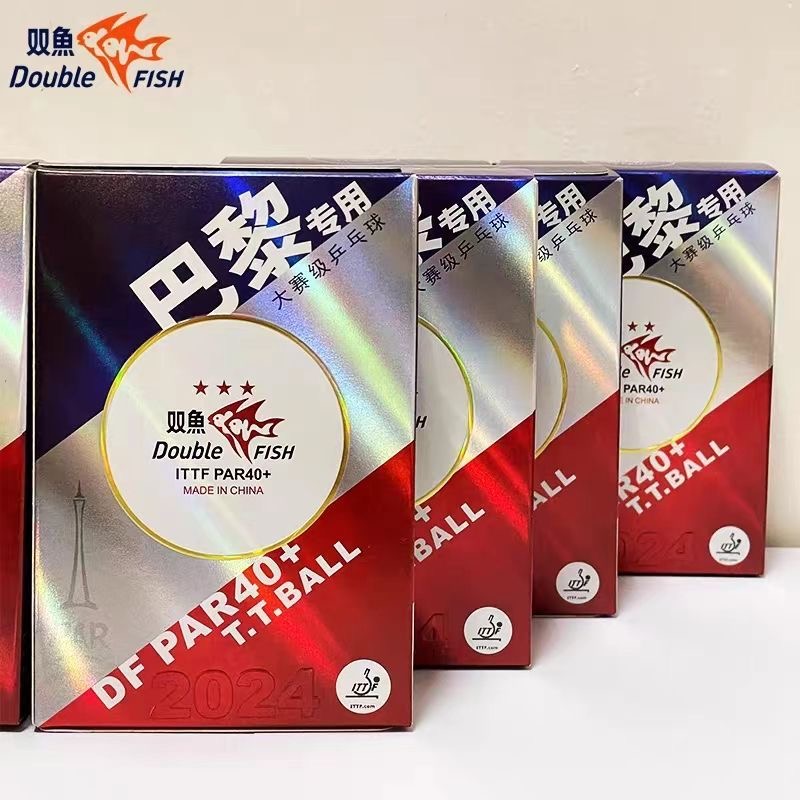 Table Tennis Olympics - オリジナルダブルフィッシュ DF PAR40 + 卓球ボール 3