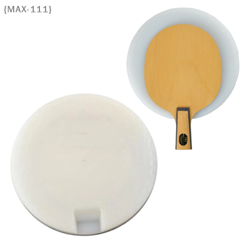 Table Tennis Player - 【F2-MAX-111】卓球ラバー切断プラットフォーム - 正確なラケット組み立てとトリミング用の回転式DIY組み立てツールマシン
