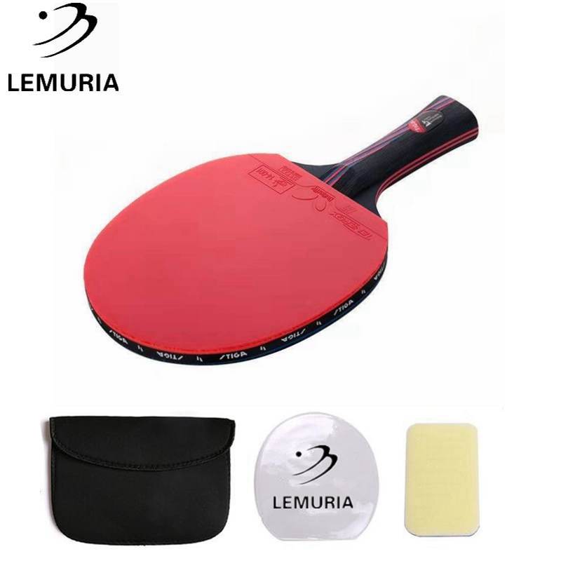 Table Tennis Hybrid Rubbers - STIGA-ハイブリッドウッド 9.8 卓球ラケット ブランドピンプル付き 卓球ラバー FL