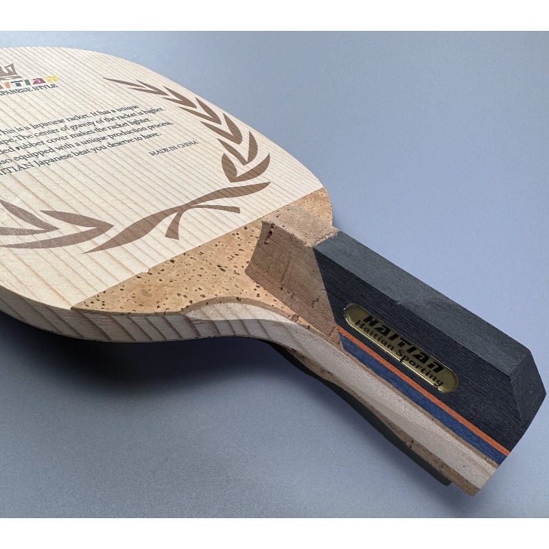 ハイチ産ヒノキ製日本式ペンホルダーブレード、卓球ブレード、9 - Table Tennis In Japanese のレビューと価格