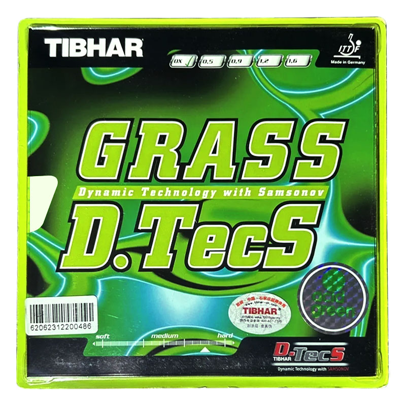 TIBHAR Grass D.TecS 卓球ラバーシート ロ - Table Tennis Grip のレビューと価格