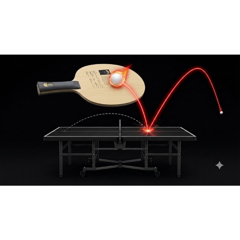 1個入り SANWEI T5000 卓球ラケット 5枚木質2 - Table Tennis Player のレビューと価格