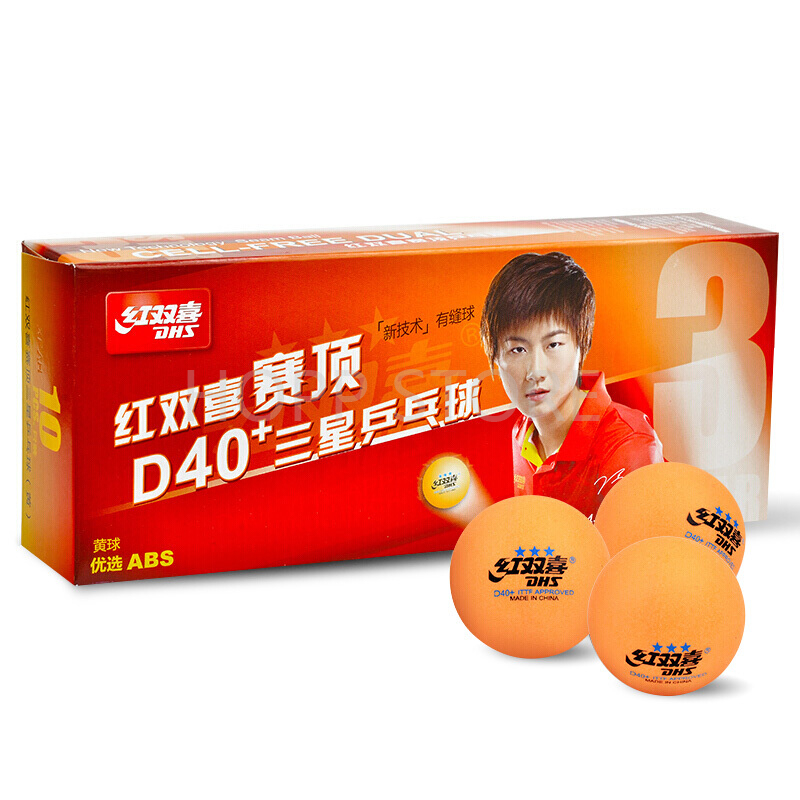 Dhs 3-star d40テーブルテニスボール3スター新素 - Table Tennis Olympics のレビューと価格