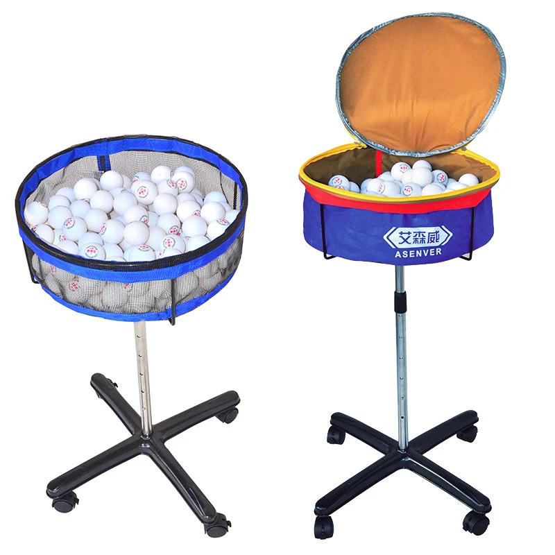 プロ用卓球ボールコレクター ピンポンボール収納容器 トレーニ - Table Tennis Hub のレビューと価格