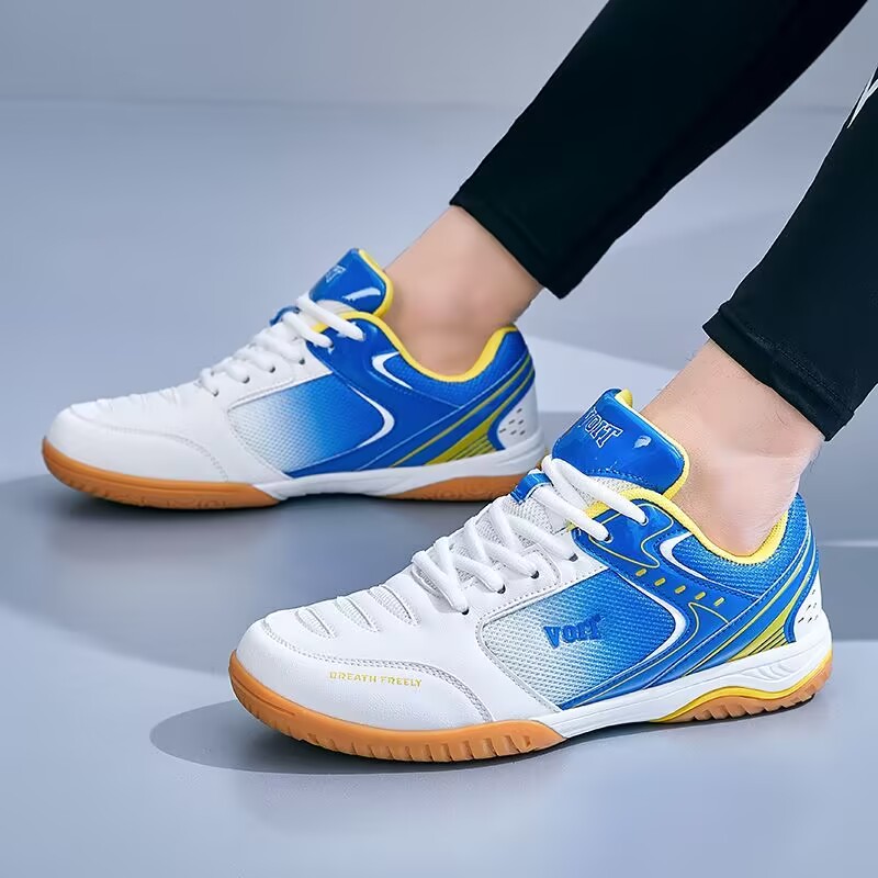 夏卓球シューズ男性女性軽量スポーツシューズメッシュ通気性バド - Table Tennis Vs Badminton のレビューと価格