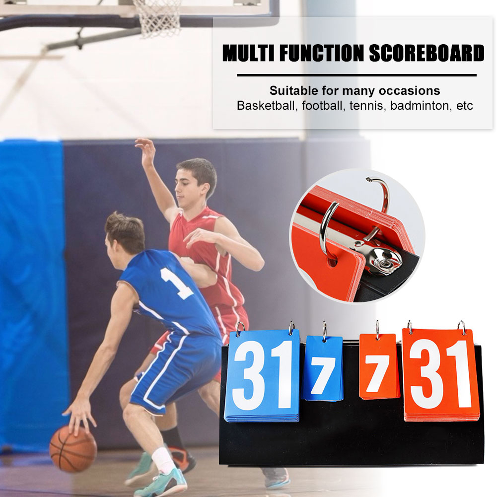 4桁卓球スコアボードプラスチック製スポーツ競技スコアインジケ - Table Tennis Scoreboard のレビューと価格