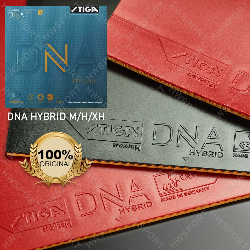 STIGA DNA ハイブリッドシリーズ卓球ラバープロフェッ - Table Tennis Hybrid Rubbers のレビューと価格