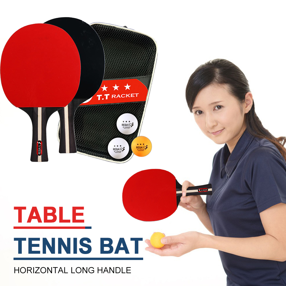 卓球ラケット 2ラケット＆3ボール 卓球パドル プロ仕様の卓 - Table Tennis Training China のレビューと価格
