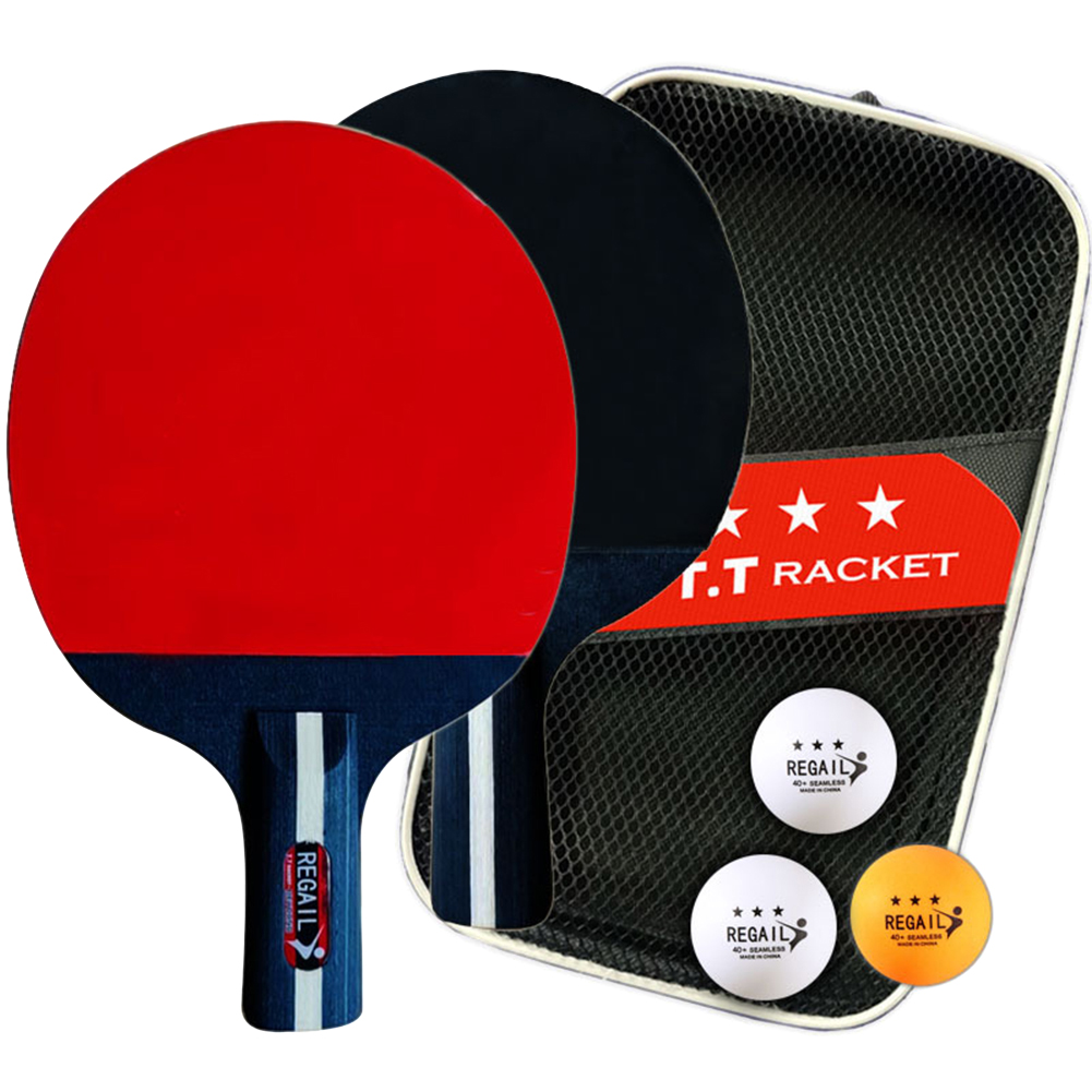 卓球ラケット 2ラケット＆3ボール 卓球パドル プロ仕様の卓 - Table Tennis Training China のレビューと価格