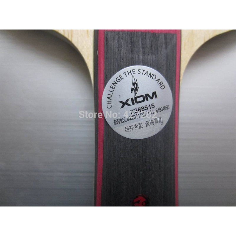 XIOM STRADIVARIUS卓球ブレード 5+2カーボ - Table Tennis Blades のレビューと価格