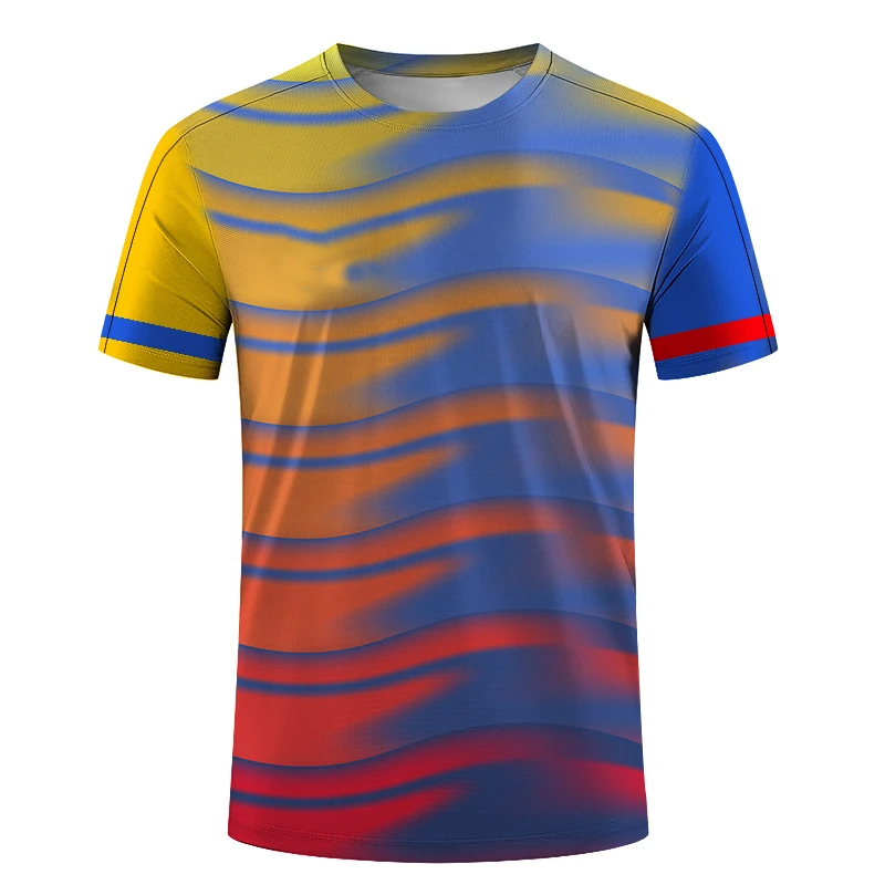 3D カジュアル男性女性半袖バドミントン Tシャツ卓球服競技 - Table Tennis Training China のレビューと価格