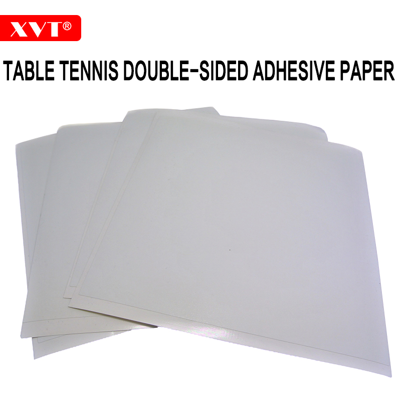 XVT 卓球両面粘着紙 ピンポンラバー接着剤紙 ピンポンラケ - Table Tennis Grip のレビューと価格