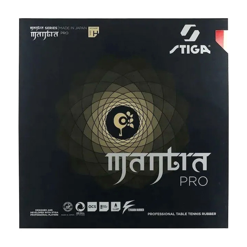 STIGA MANTRA PRO H 卓球ラバー 非粘着性ピ - Table Tennis Japan のレビューと価格