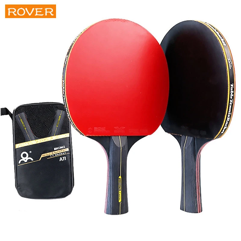 卓球ラケットセット,5つ星,6つ星,2ピース,プロのゴム製ピ - Table Tennis Bat Butterfly のレビューと価格