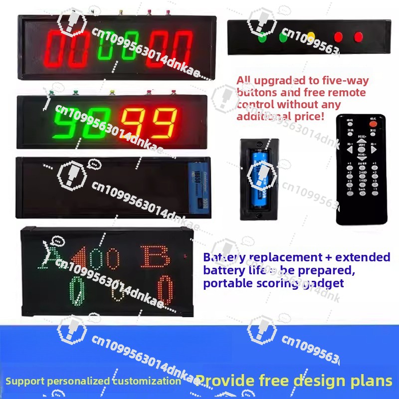 バスケットボールゲーム電子スコアボードLEDフリップスコアボ - Table Tennis Scoreboard のレビューと価格