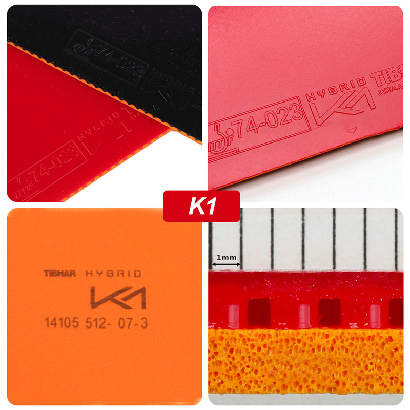 ハイブリッドハイブリッドスポンジ,オリジナルのtibhar  - Table Tennis Hybrid Rubbers のレビューと価格