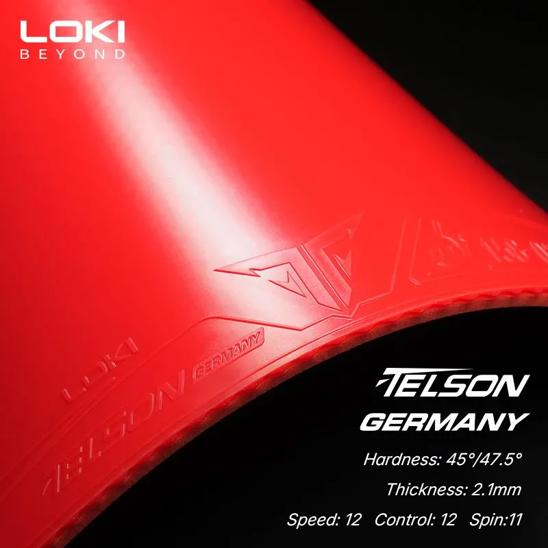 LOKI TELSON GERMANY 卓球ラバー ノンステ - Table Tennis Movie のレビューと価格