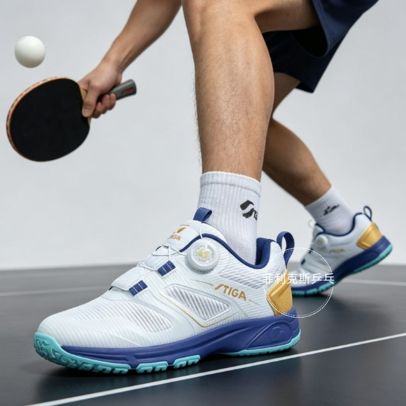 プロフェッショナル卓球シューズカップルクイックレース屋内コー - Table Tennis Vs Badminton のレビューと価格