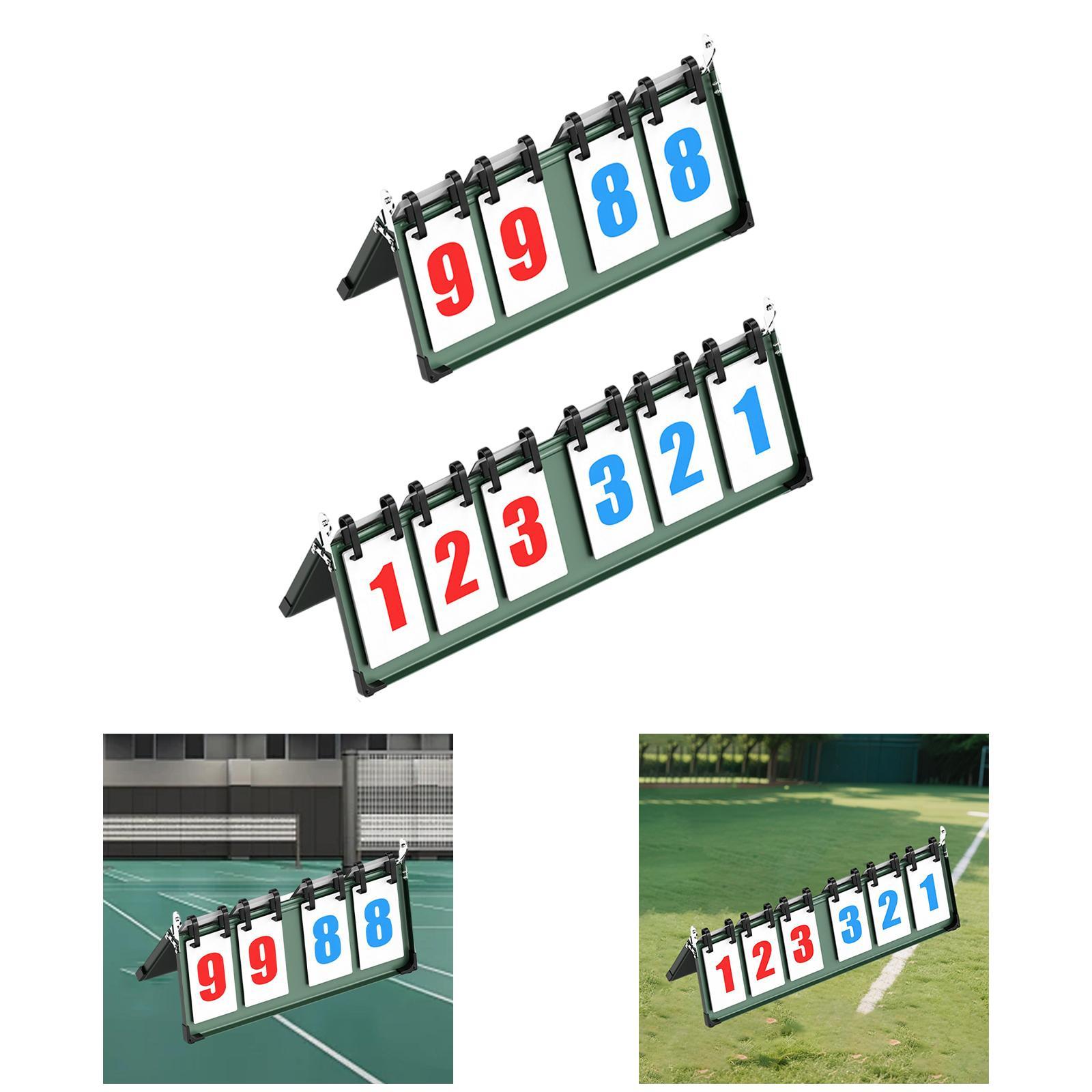 チームフリップスコアボード ポータブルスコアキーパー 防水ス - Table Tennis Scoreboard のレビューと価格