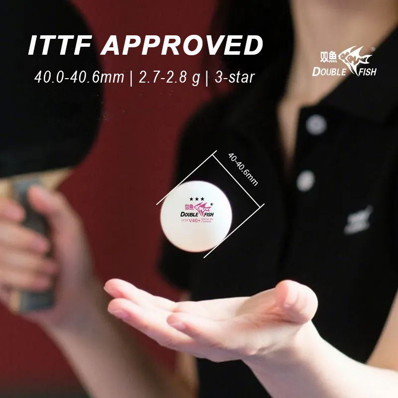 DOUBLE FISH 3 スター V40+ 30/50/1 - Table Tennis Olympics のレビューと価格