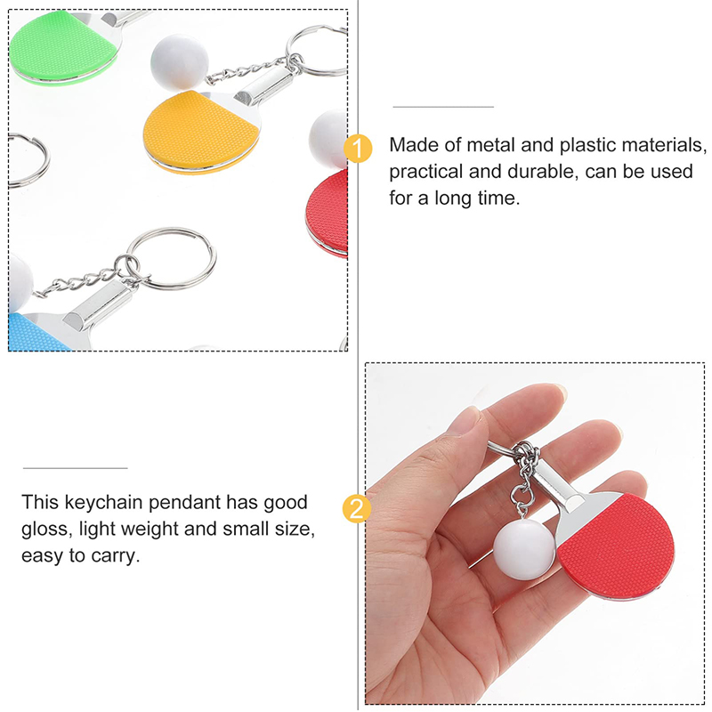 ミニ卓球ラケット,クリエイティブスポーツキーホルダー,ペンダ - Table Tennis Ace のレビューと価格