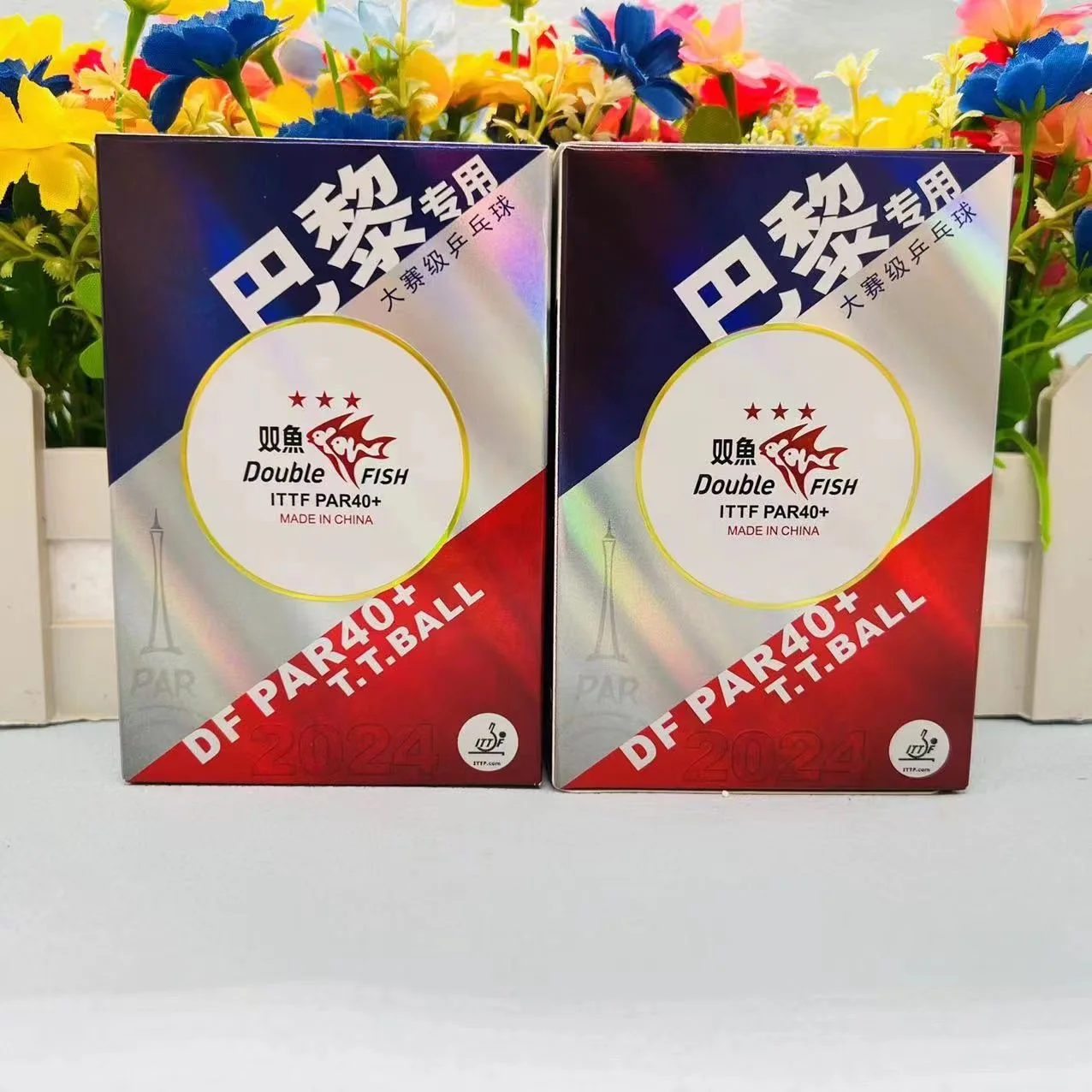 オリジナルダブルフィッシュ DF PAR40 + 卓球ボール - Table Tennis Olympics のレビューと価格