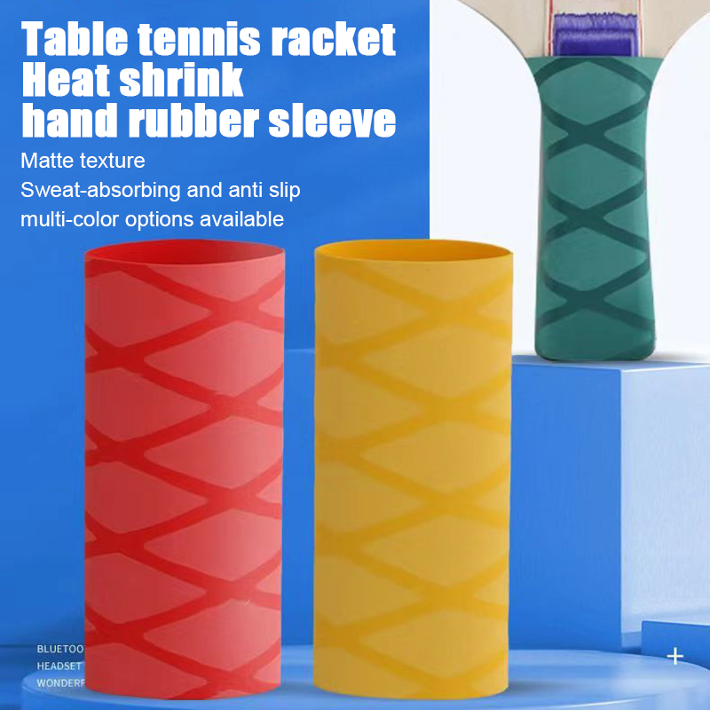 卓球ラケット,包まれた,滑り止め,熱収縮ハンドル,ゴムスリー - Table Tennis Hybrid Rubbers のレビューと価格