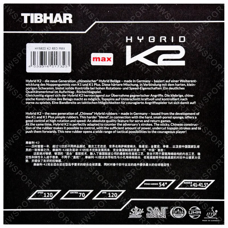 Tibhar-卓球の粘着性のあるゴム,ピンポントップシート, - Table Tennis Hybrid Rubbers のレビューと価格