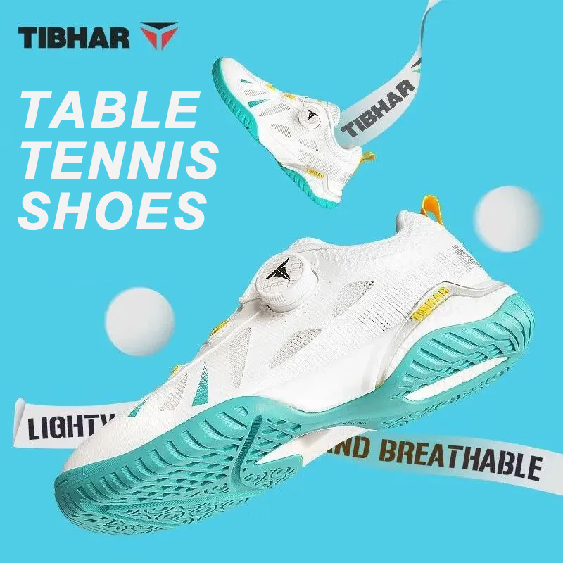 TIBHAR 卓球シューズ メンズ レディース 軽量 スポー - Table Tennis Player のレビューと価格