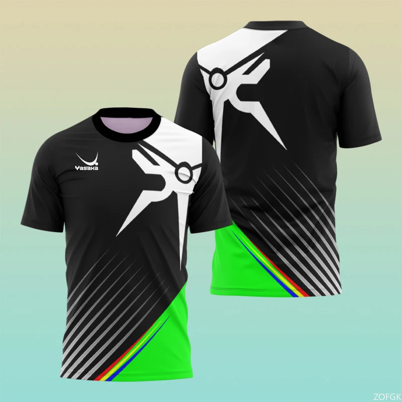 ファッショナブルなメンズ夏用卓球トレーニングシャツTシャツ、 - Table Tennis Training China のレビューと価格