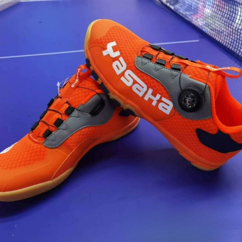 2026 卓球シューズ男性女性オレンジコートシューズユニセッ - Table Tennis Vs Badminton のレビューと価格