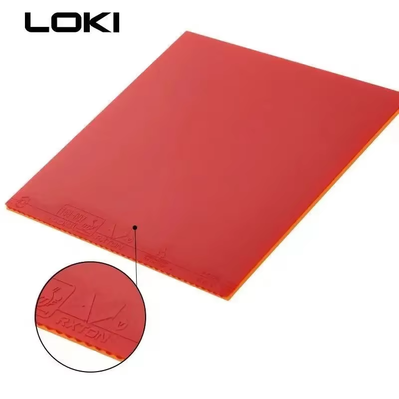 LOKI RXTON 5 高弾性卓球ラバー粘着性レッドピンポ - Table Tennis Movie のレビューと価格