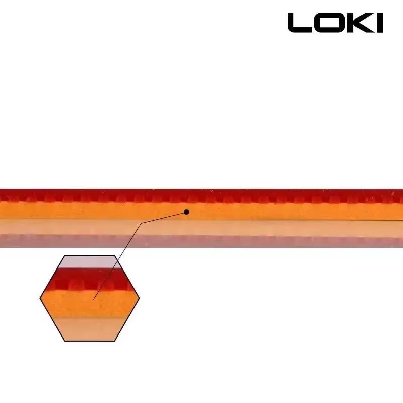 LOKI RXTON 5 高弾性卓球ラバー粘着性レッドピンポ - Table Tennis Movie のレビューと価格