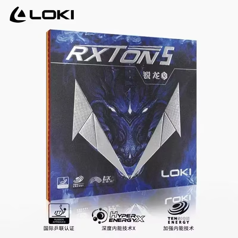 LOKI RXTON 5 高弾性卓球ラバー粘着性レッドピンポ - Table Tennis Movie のレビューと価格