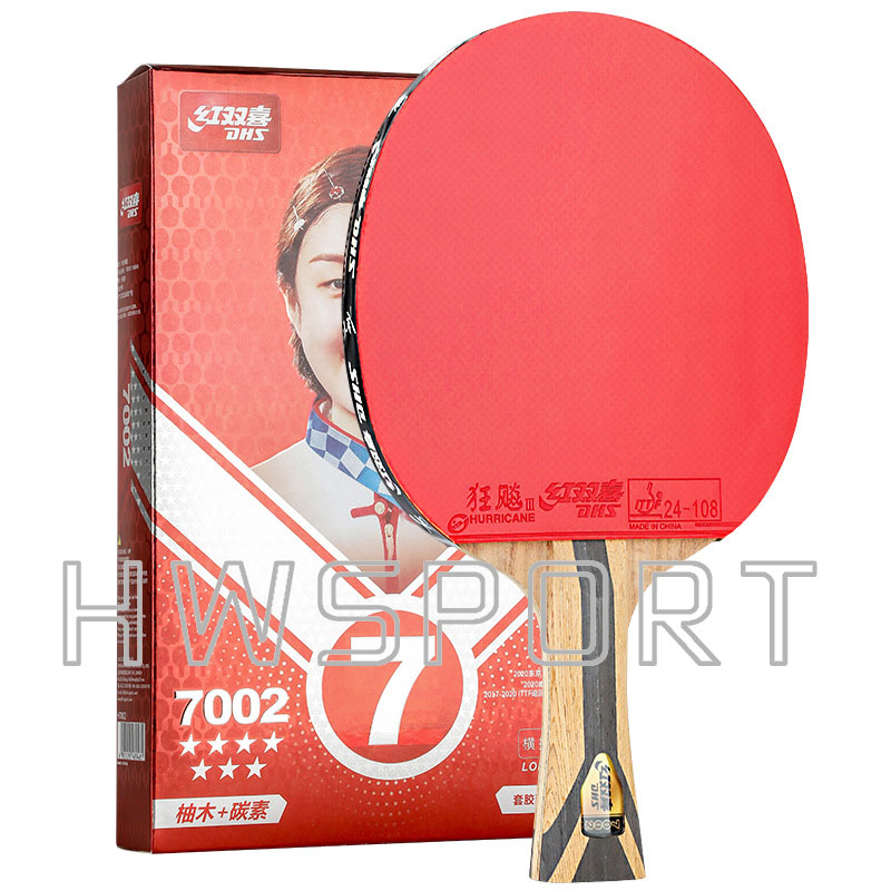 オリジナル DHS 7 スター卓球ラケット攻撃的 8 スター - Table Tennis Bat Butterfly のレビューと価格